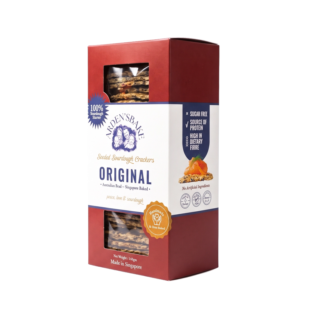 Original Seeded Sourdough Crackers