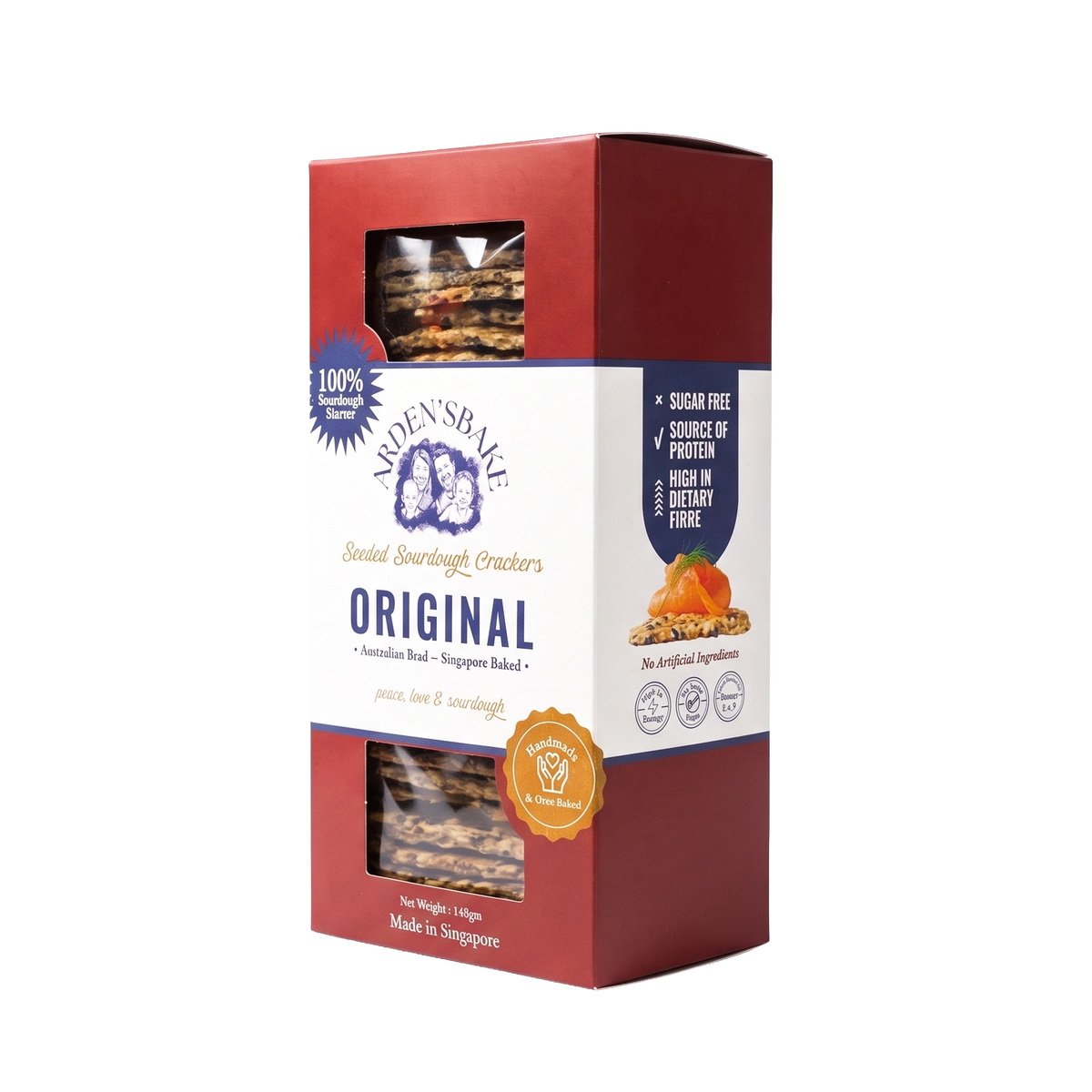 Original Seeded Sourdough Crackers